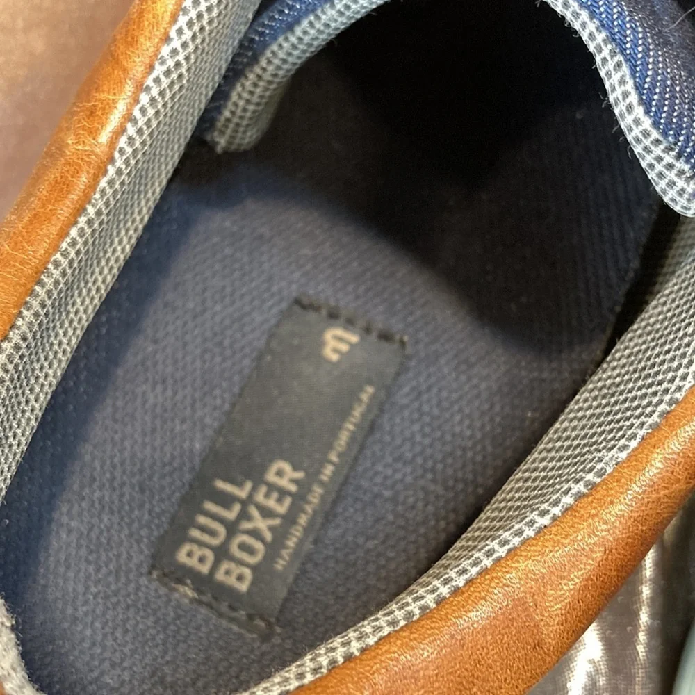 Bull Boxer‎ size 12 mens mens casual denim loafers. Box FC1